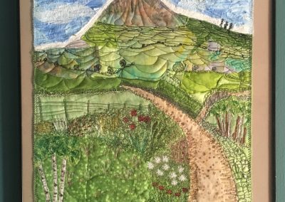 Catherine Fleming - Friend's Garden (Textile)