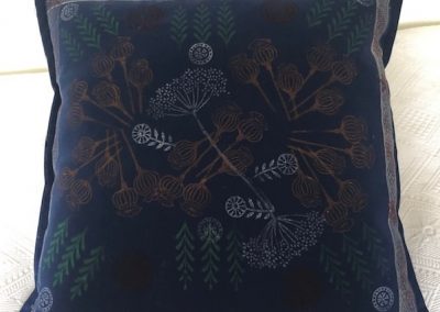 Estelle Scullion - Block Printed Cushion