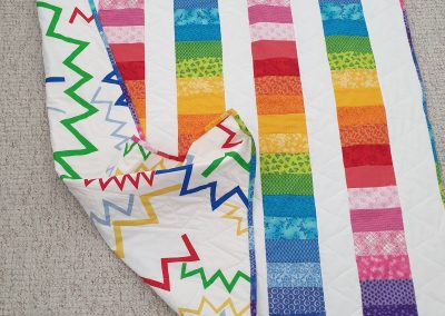 Bernie Weir - Rainbow Quilt (back)