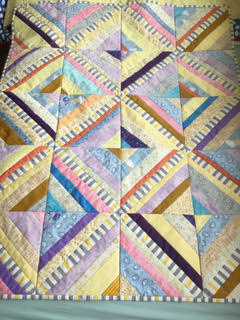 Pauline Waddell - Strip Quilt